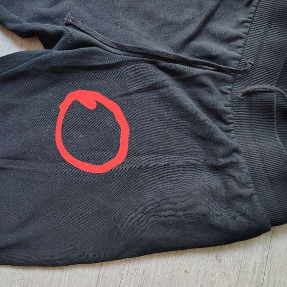 A New Day Black Sweatpants | Size L - Picture 3 of 3